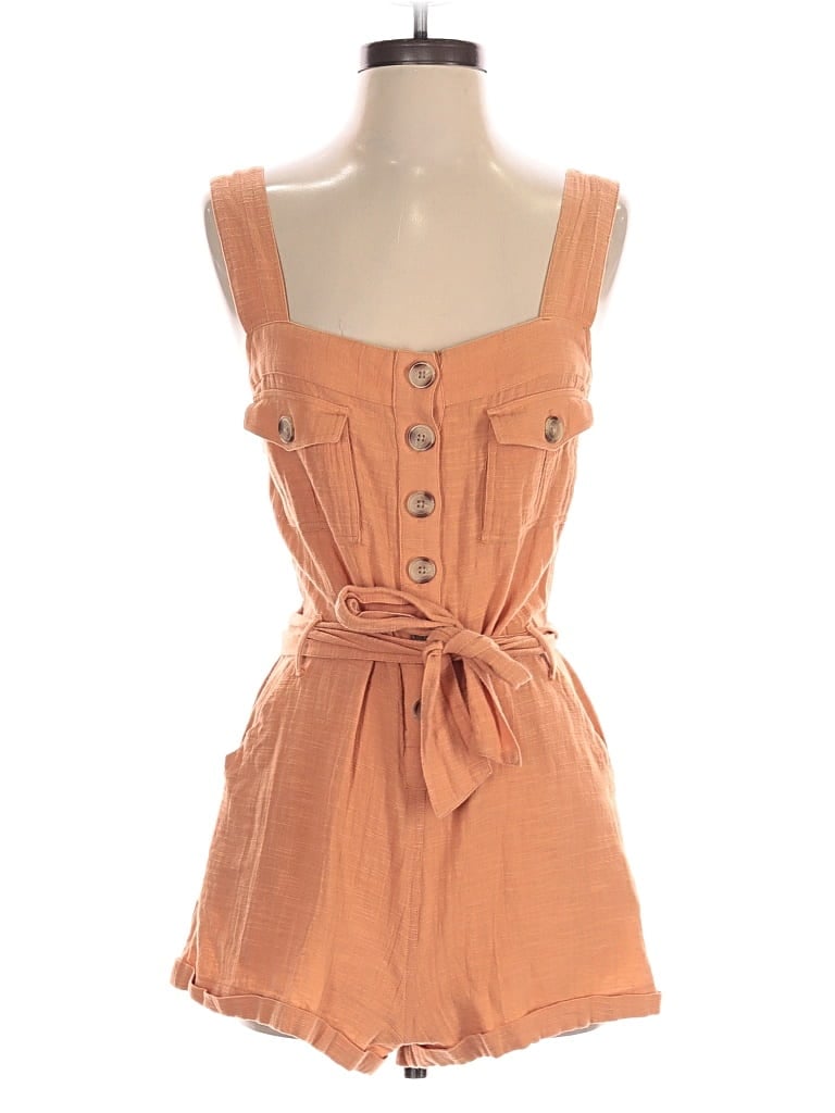 Pre-owned L*space Romper In Orange