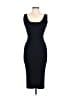 Amadi 100% Polyester Solid Black Cocktail Dress Size XS - photo 1