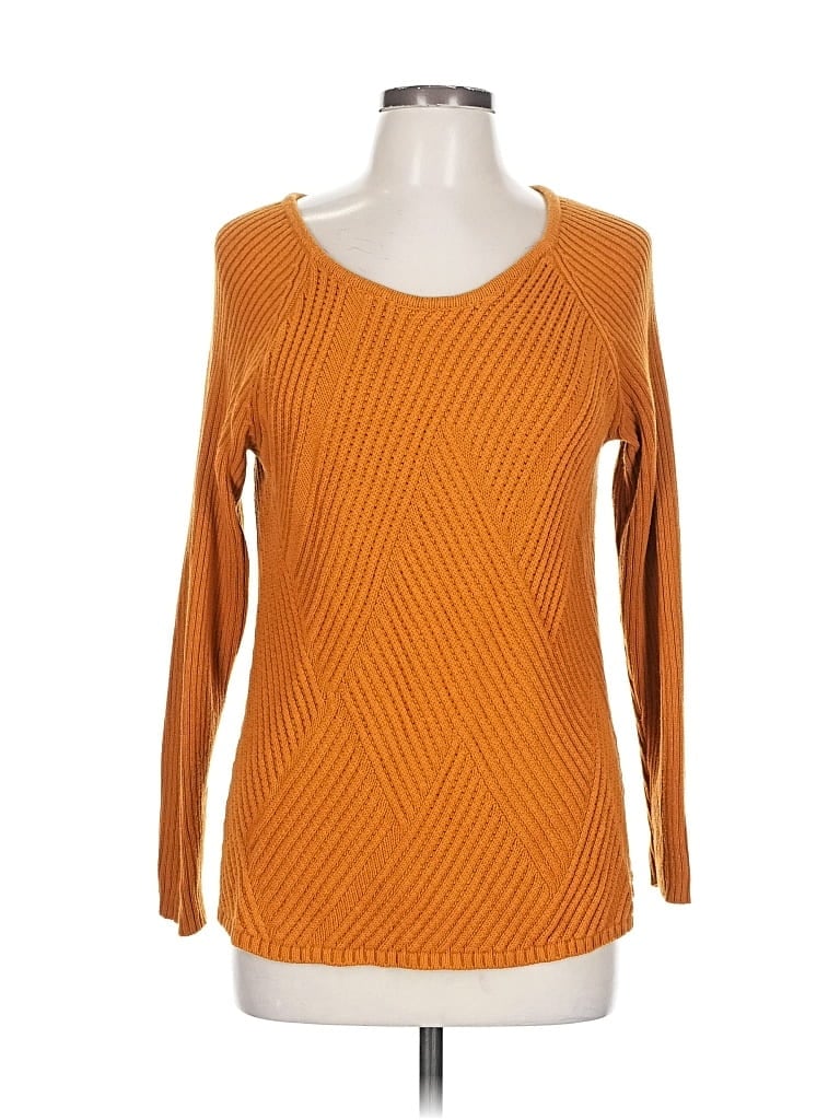 Pre-owned Design History Pullover Sweater In Orange