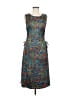 Louna Paisley Blue Cocktail Dress Size M - photo 1