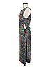 Louna Paisley Blue Cocktail Dress Size M - photo 5