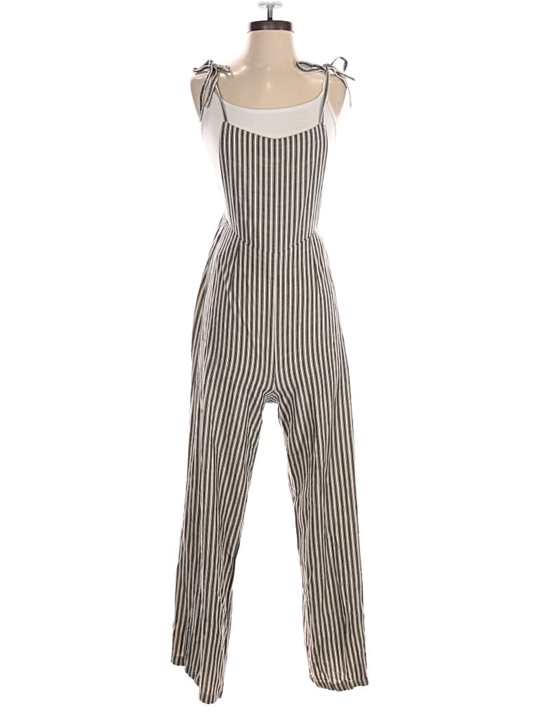 Pre-owned Jack By Bb Dakota Jumpsuit In Gray