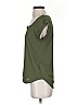 J.Crew 100% Polyester Green Short Sleeve Top Size 00 - photo 5