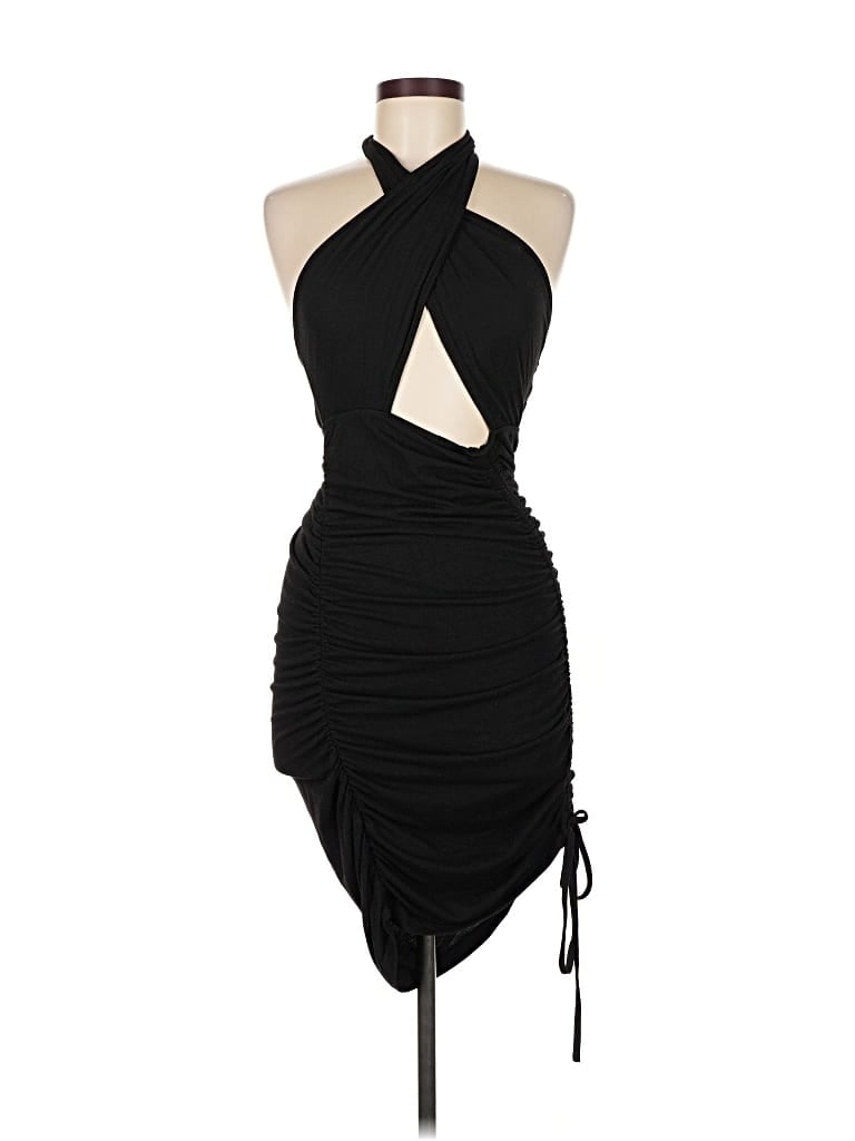 Pre-owned Shein Cocktail Dress In Black