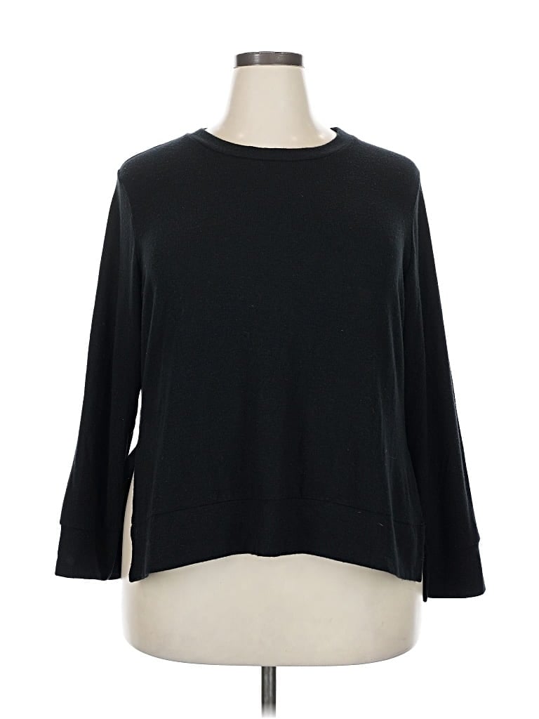 Pre-owned Beyond Yoga Pullover Sweater In Black