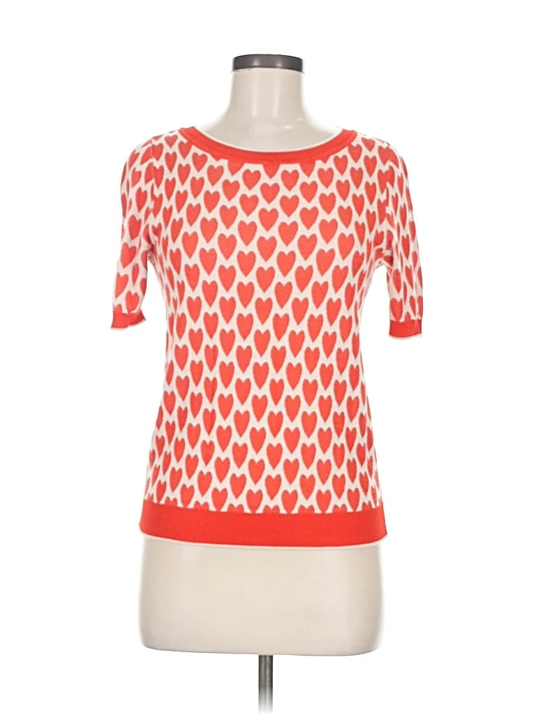 Pre-owned Ann Taylor Pullover Sweater In Orange