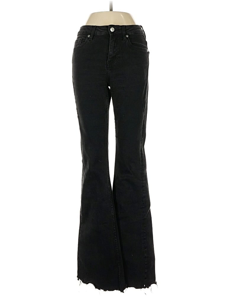 Pre-owned Mng Jeans In Black