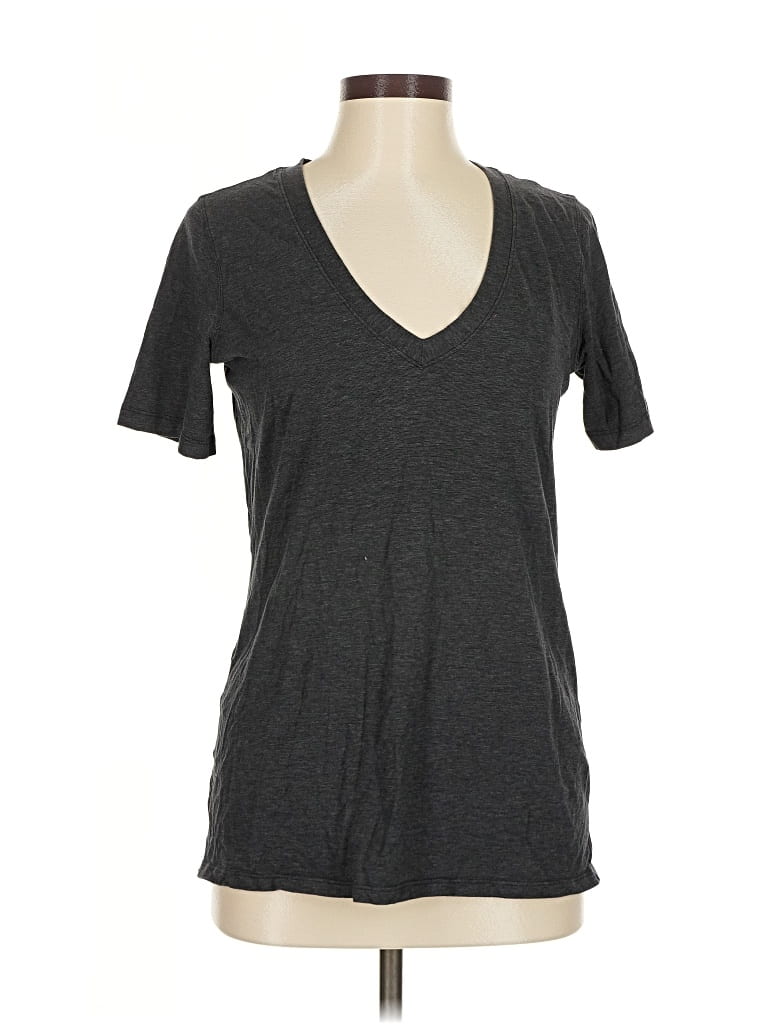 LULULEMON ATHLETICA Pre-owned Short Sleeve T-shirt In Gray