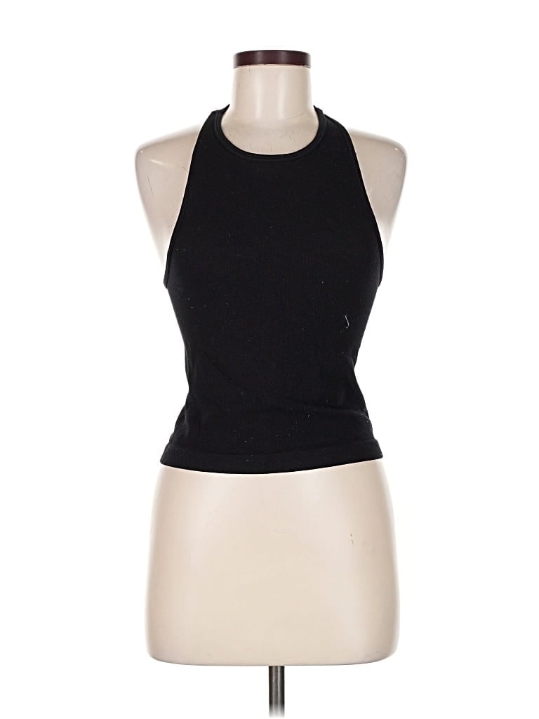 Pre-owned Intimately By Free People Tank Top Black Halter Neckline Tops