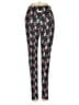 Assorted Brands Floral Black Pink Casual Pants Size S - photo 2