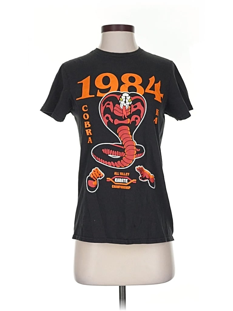 Pre-owned Hybrid Apparel Short Sleeve T-shirt In Black