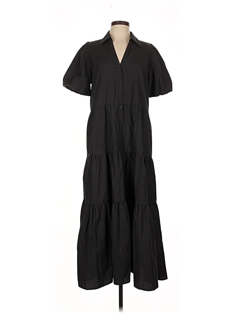 Pre-owned Brochu Walker Casual Dress In Black