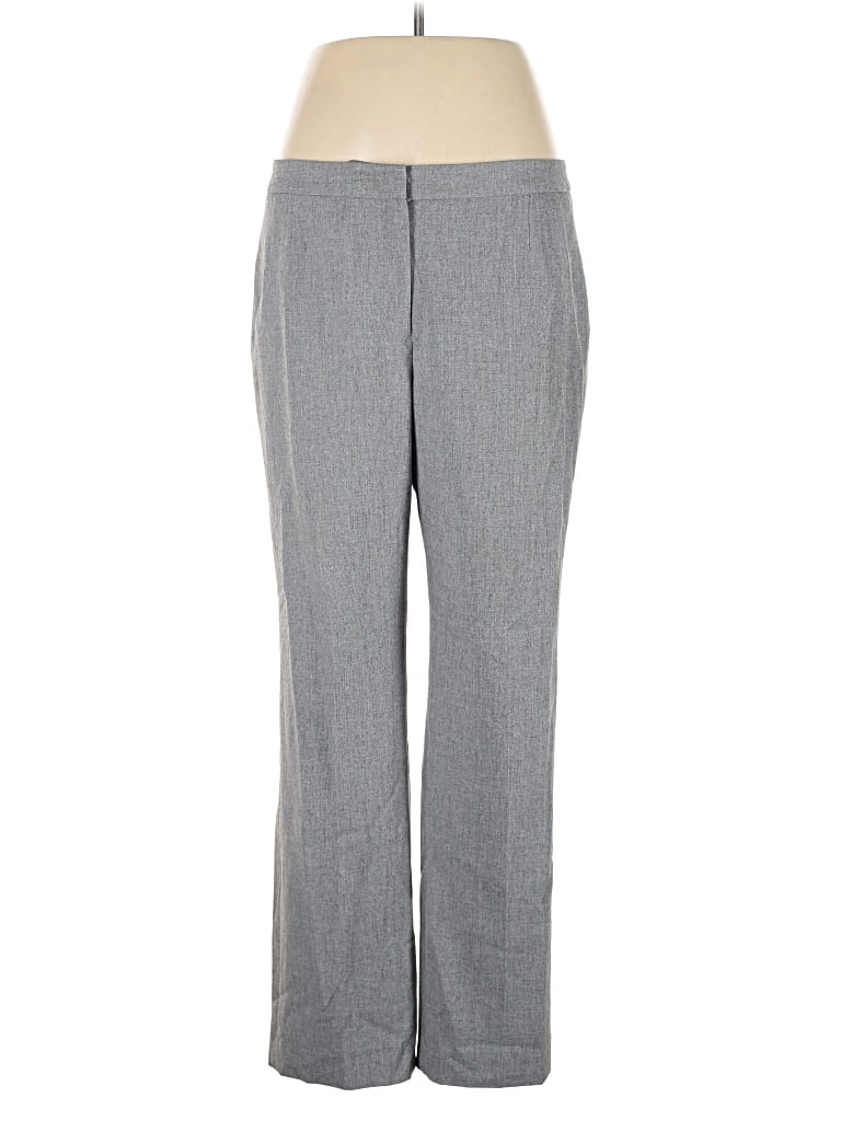 Pre-owned Kasper Dress Pants In Gray