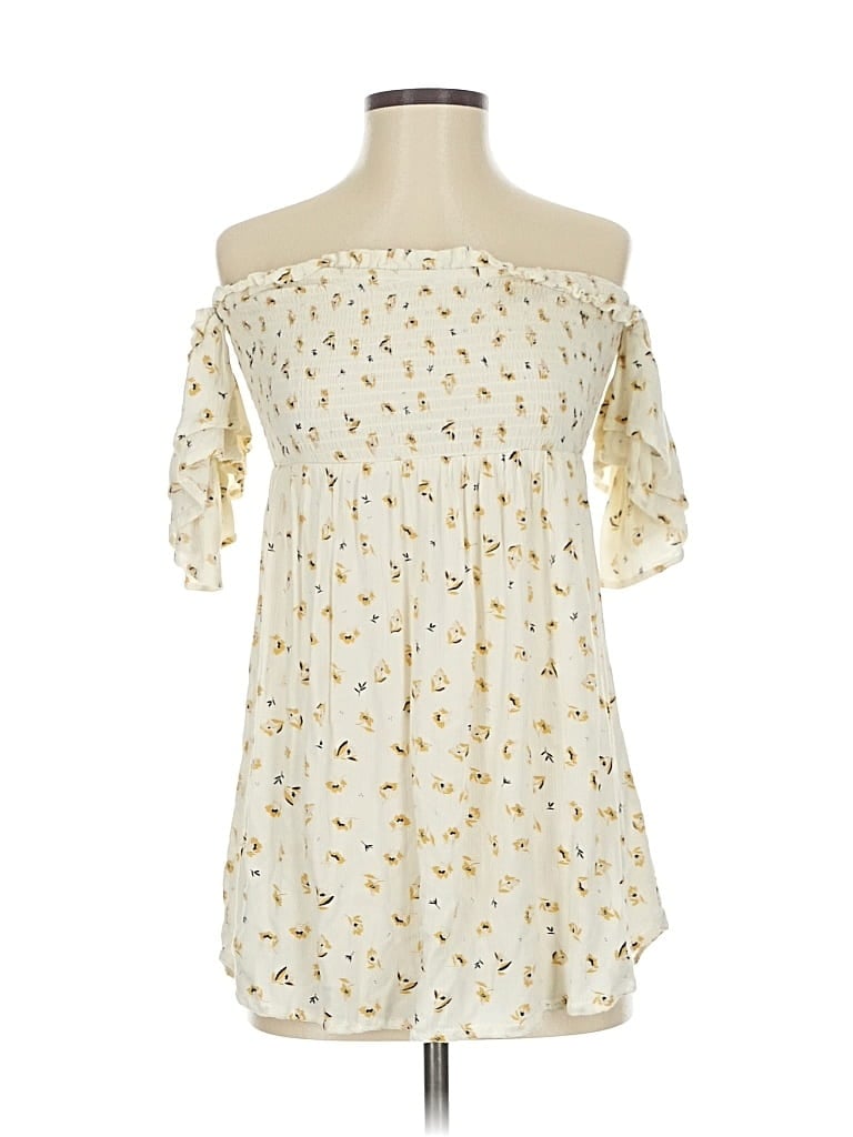 Pre-owned Billabong Casual Dress In White