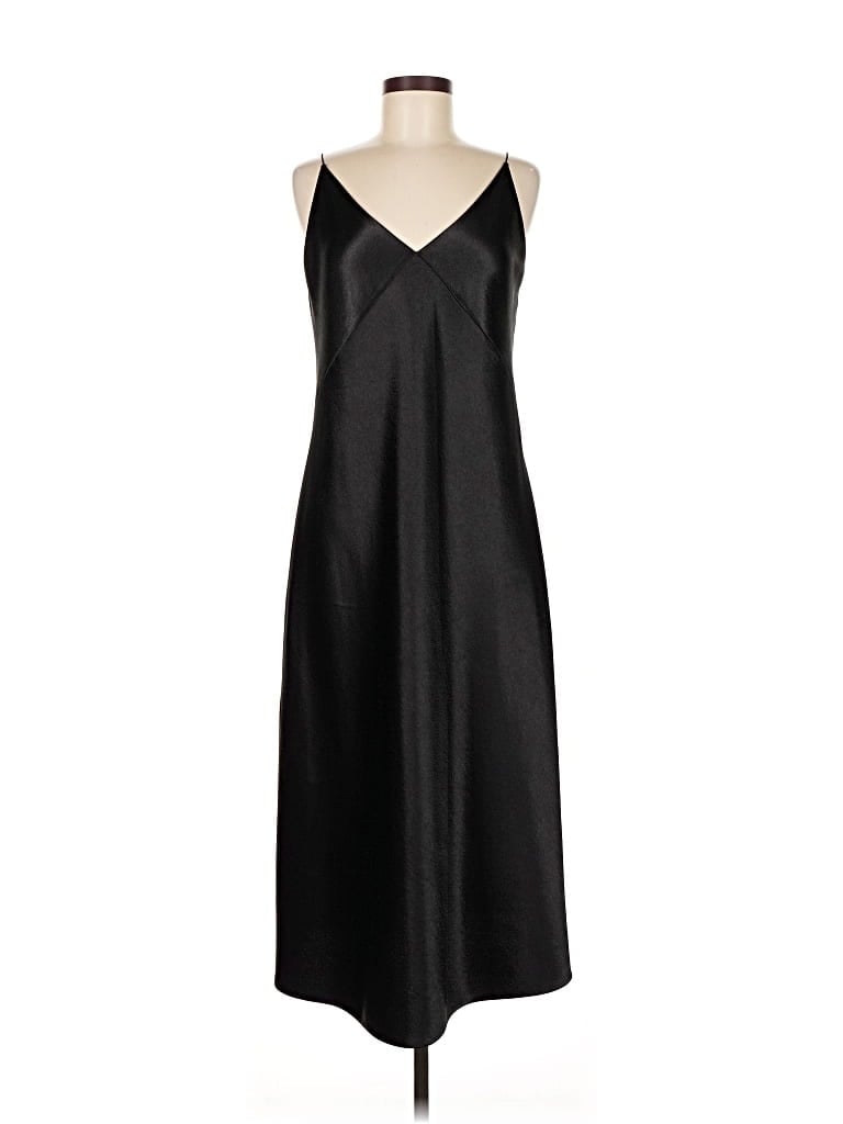 Pre-owned Vince Cocktail Dress In Black