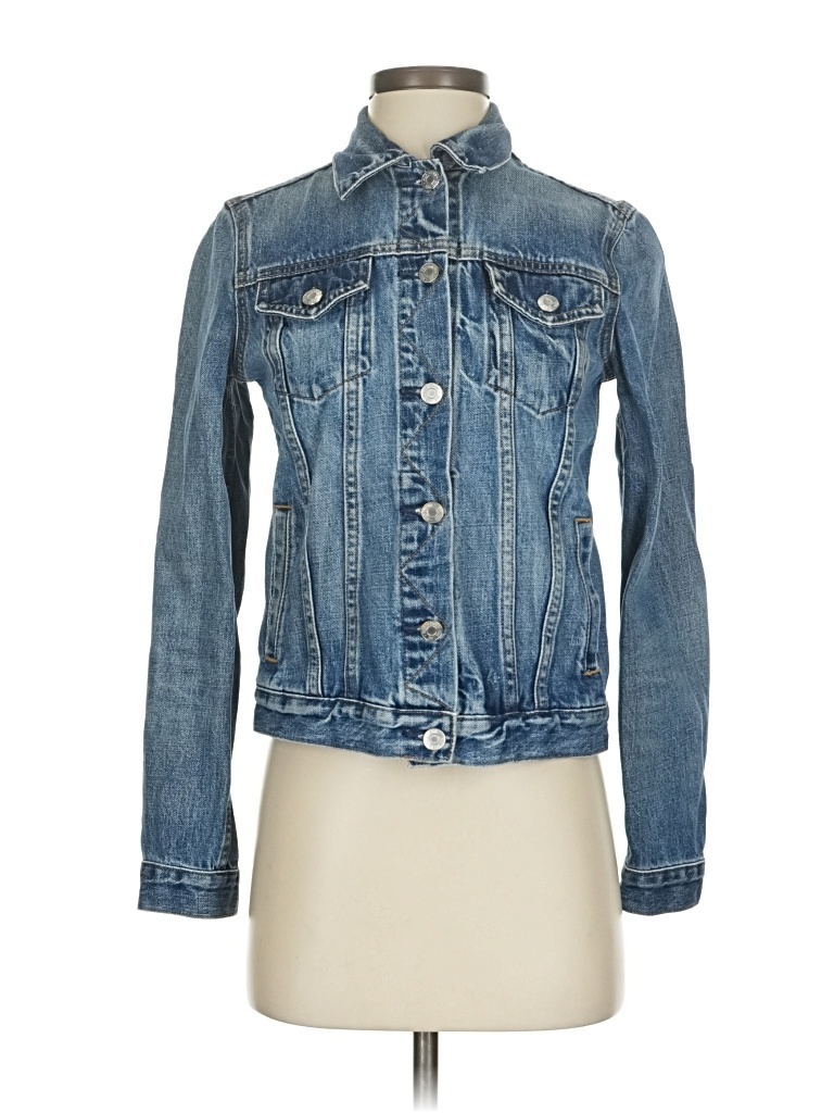 Pre-owned Gap Denim Jacket In Blue