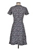 MICHAEL Michael Kors 100% Polyester Hearts Blue Casual Dress Size 00 - photo 2
