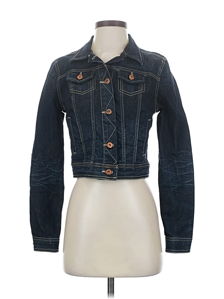 Pre-owned Arizona Jean Company Denim Jacket In Blue