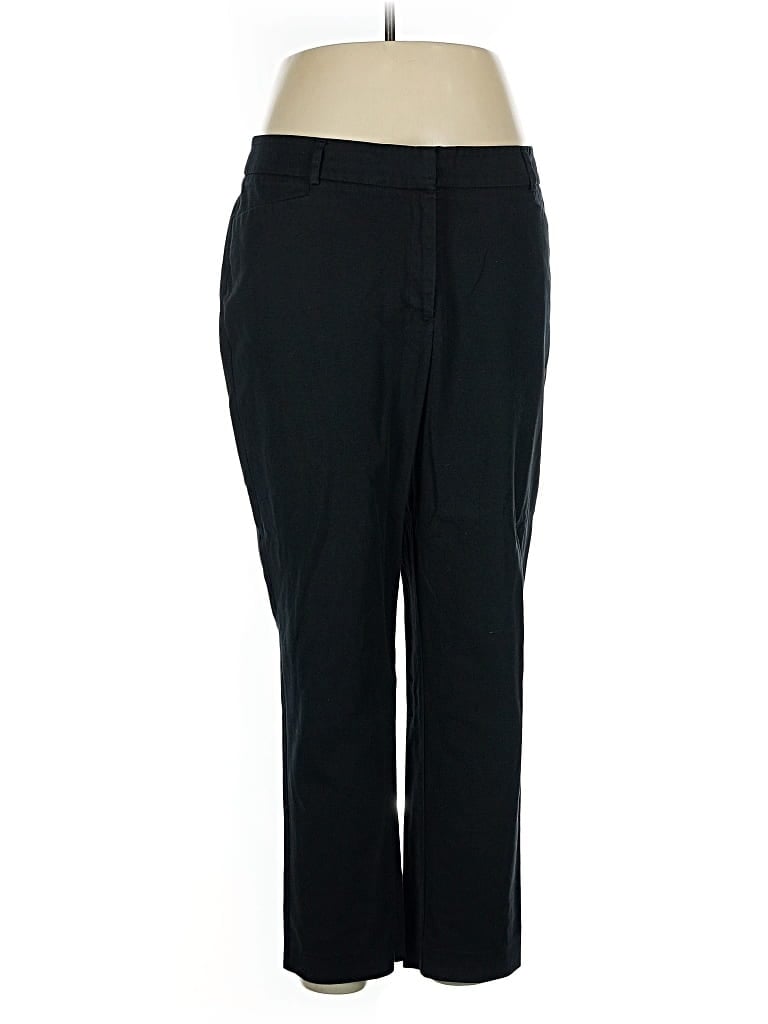 Pre-owned Dana Buchman Dress Pants In Black