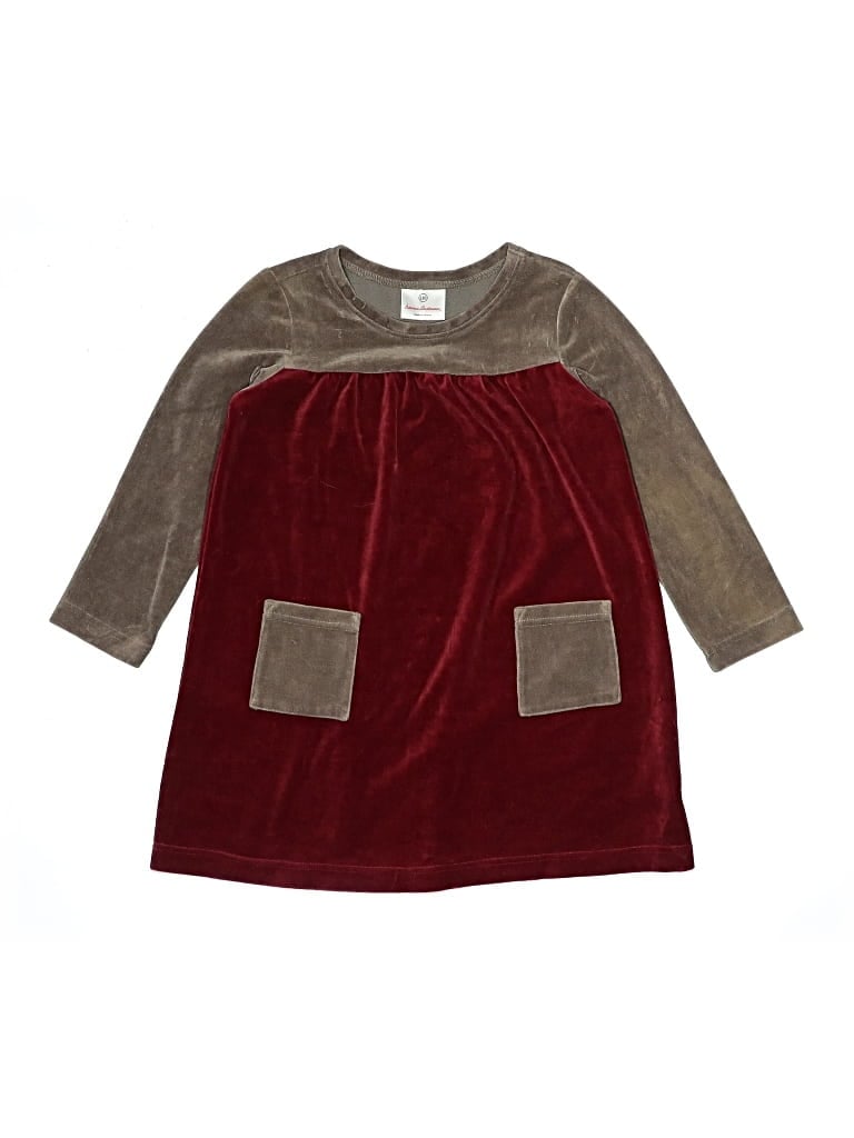 Pre-owned Hanna Andersson Kids' Dress In Red
