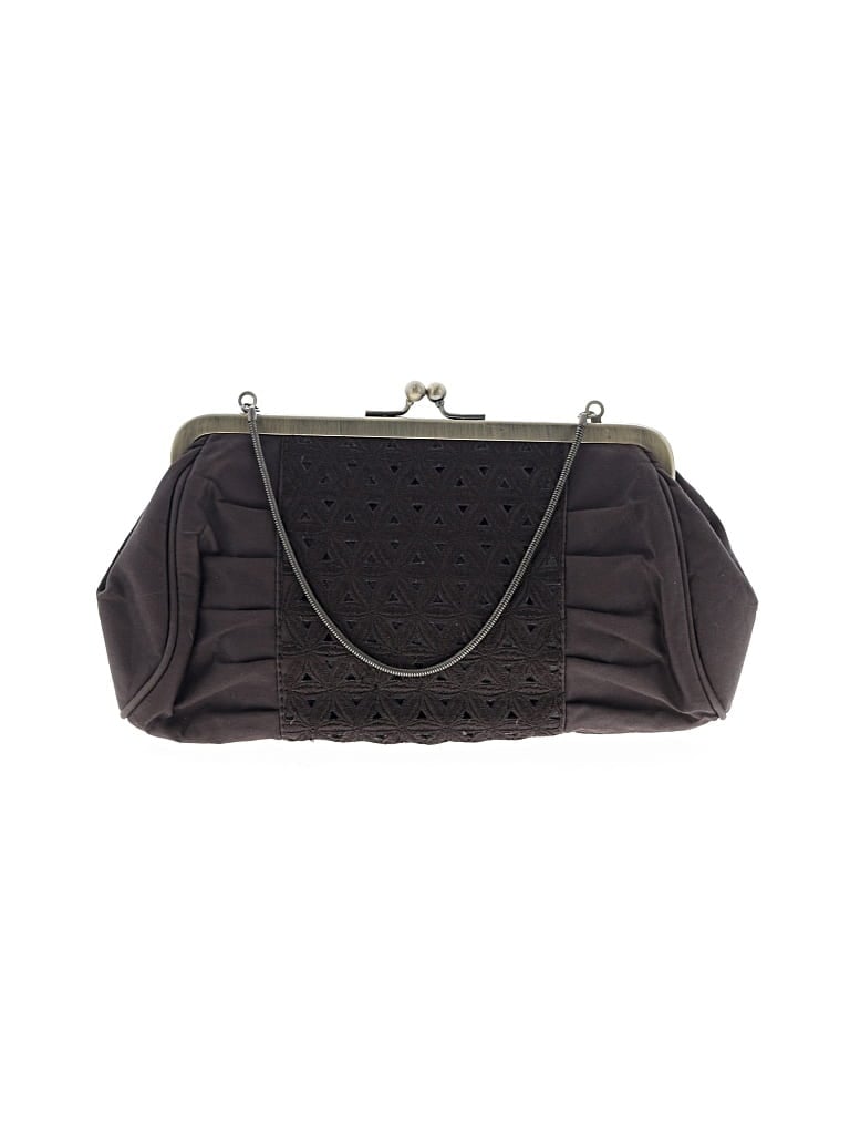 Pre-owned Ann Taylor Loft Clutch In Brown