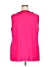 Tahari 100% Polyester Pink Sleeveless Blouse Size 2X - photo 2