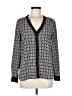 Ellen Tracy Black Long Sleeve Blouse Size M - photo 1