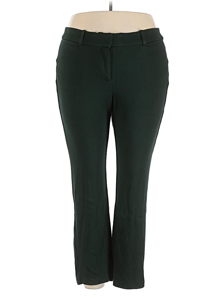 LANE BRYANT Pre-owned Dress Pants In Green