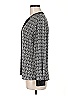 Ellen Tracy Black Long Sleeve Blouse Size M - photo 5