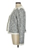 Elie Tahari Metallic Silver Ivory Jacket Size 6 - photo 5