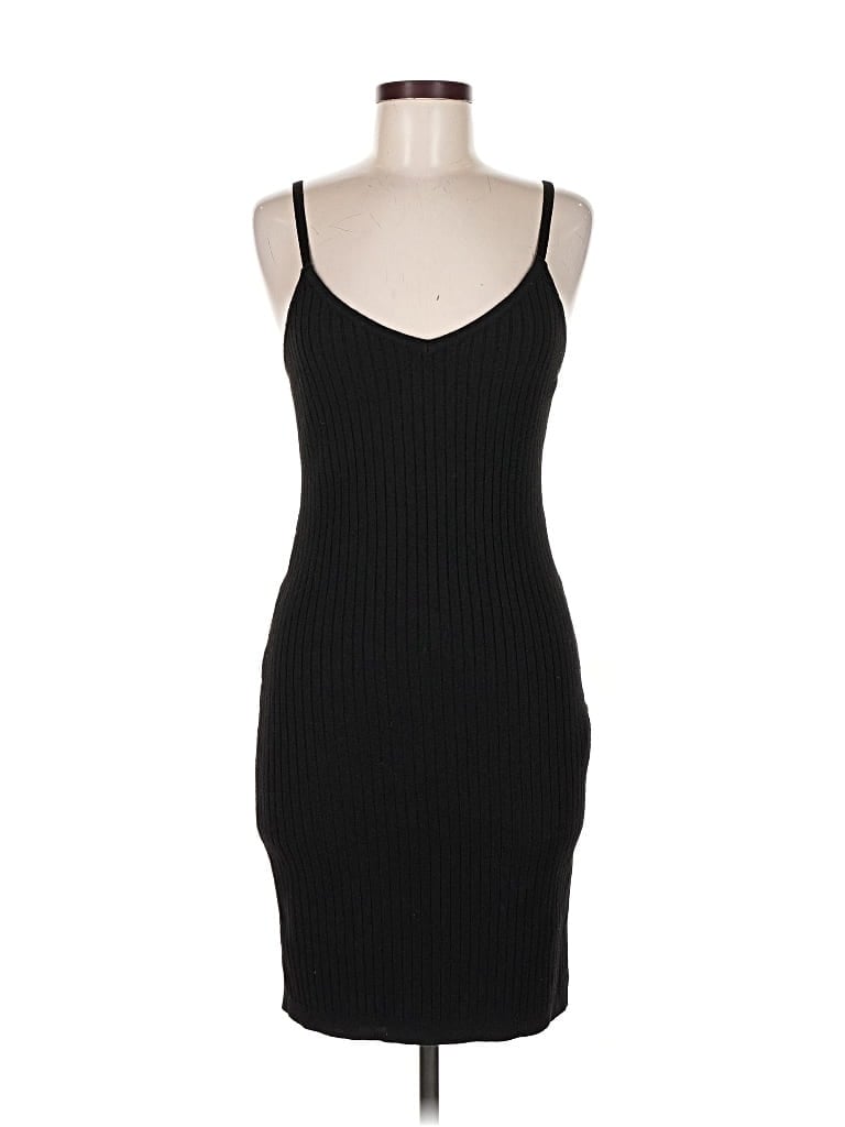 Pre-owned 7 For All Mankind Casual Dress In Black