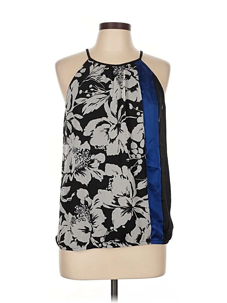 Pre-owned Express Sleeveless Blouse In Black