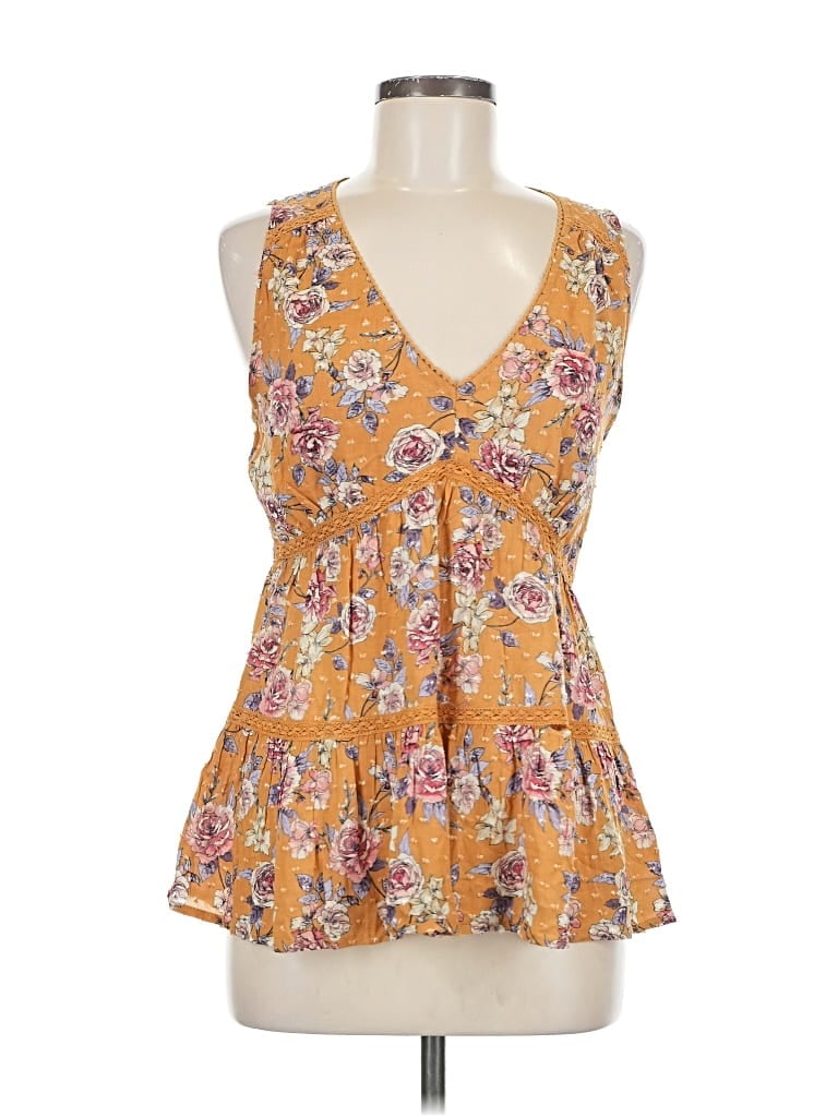 Pre-owned Rewind Sleeveless Blouse In Yellow