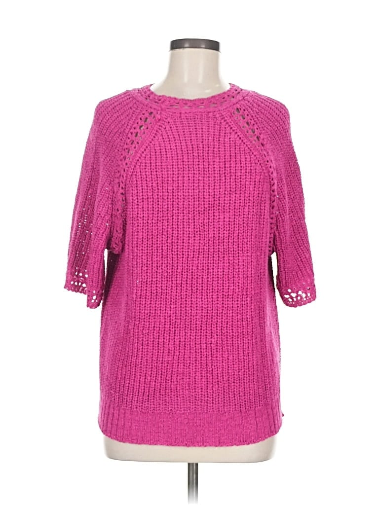 Pre-owned Studio Park Pullover Sweater In Pink