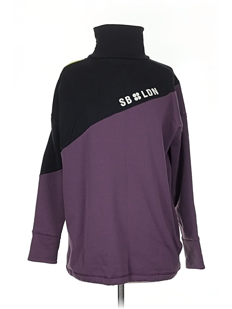 Pre-owned Sweaty Betty Pullover Sweater In Purple