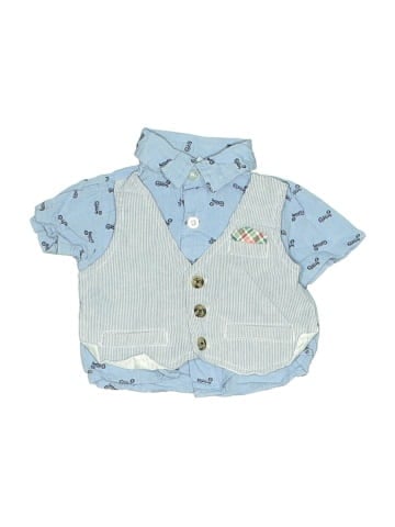 Little Lad Short Sleeve Button-Down Shirt (view 1)