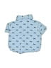 Little Lad 100% Cotton Blue Short Sleeve Button-Down Shirt Size 0-3 mo - photo 2