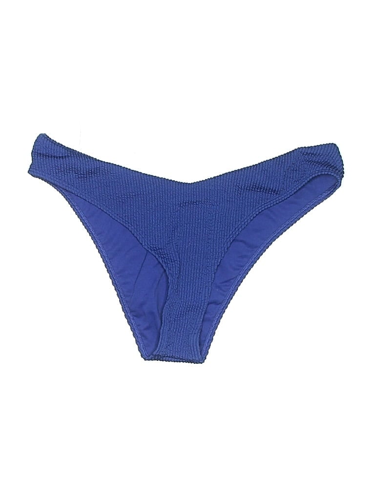 Pre-owned Abercrombie & Fitch Swimsuit Bottoms In Blue