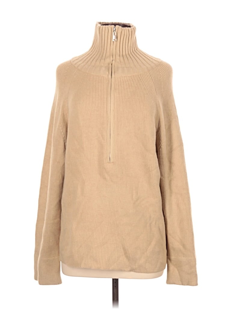 BTFBM Pre-owned Turtleneck Sweater In Brown