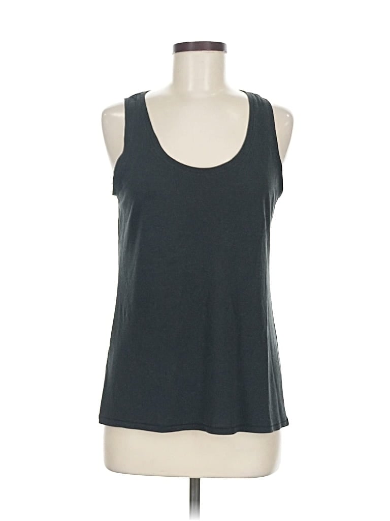 Pre-owned Prana Tank Top Gray Halter Neckline Tops