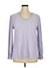 Unbranded 100% Polyester Purple Long Sleeve Blouse Size XL - photo 1
