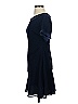 JIGOTT Solid Blue Casual Dress Size S (estimated) - photo 5
