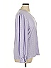 Unbranded 100% Polyester Purple Long Sleeve Blouse Size XL - photo 4