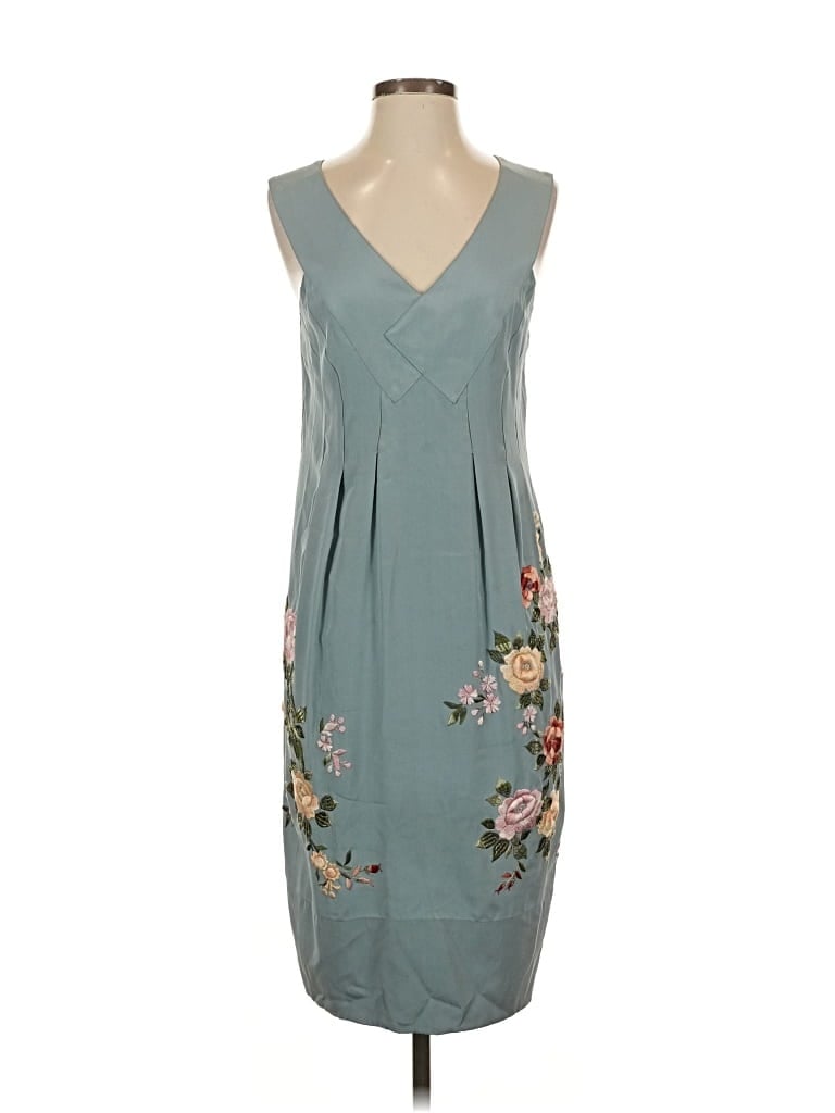 Pre-owned Bcbgmaxazria Cocktail Dress In Blue