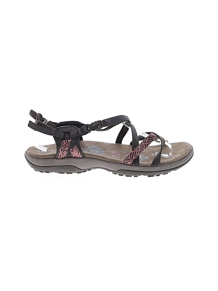 Pre-owned Skechers Sandals In Brown