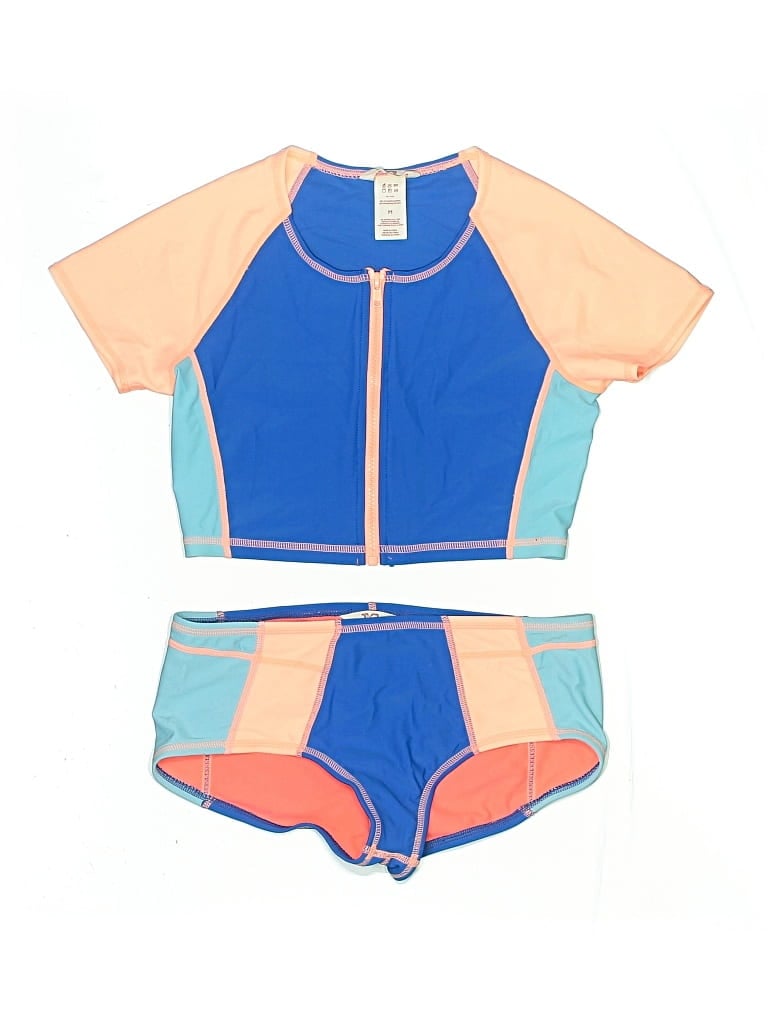 Pre-owned Tyr Two Piece Swimsuit In Blue