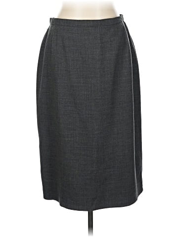 AKRIS for Bergdorf Goodman Wool Skirt (view 1)