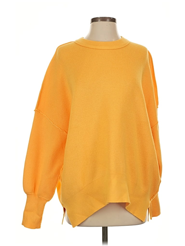 Pre-owned Lillusory Pullover Sweater In Yellow