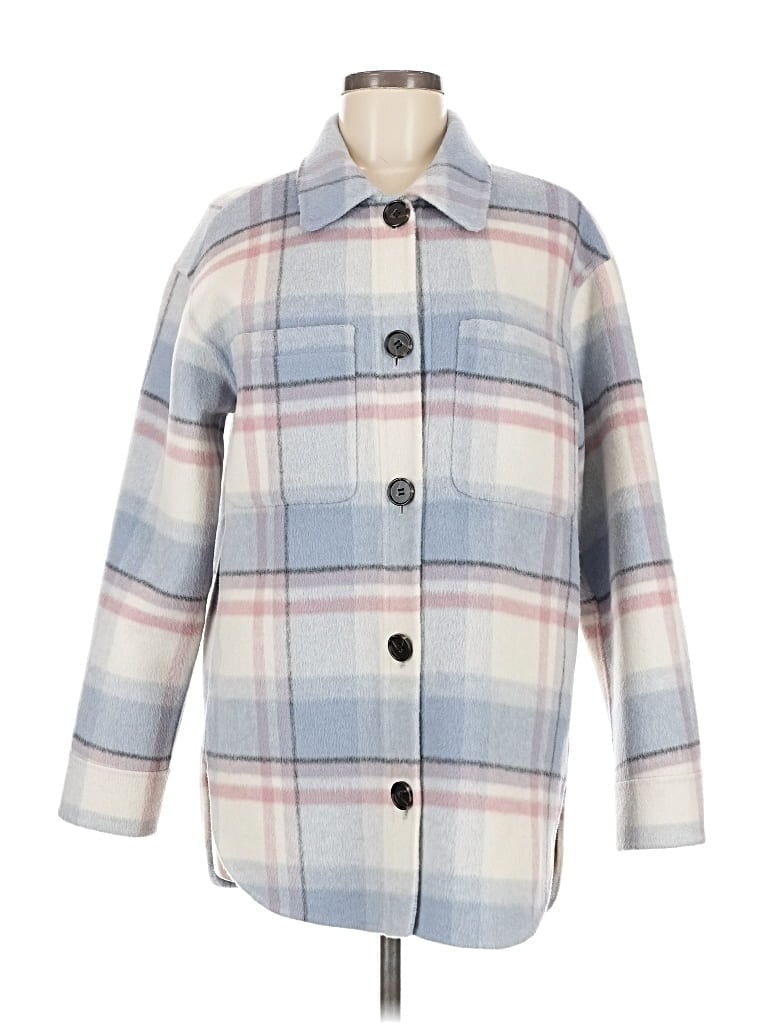 Pre-owned Rails Wool Coat In Blue