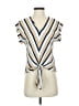 Monteau Yellow Short Sleeve Blouse Size S - photo 1